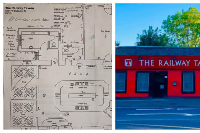 Glasgow’s historic Railway Tavern has gone on the market for £550,000.