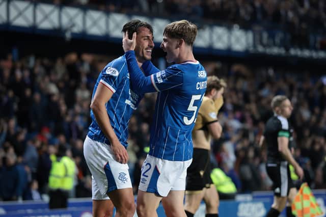 Rangers eventually won the game through a last-minute Bojan Miovski winner.