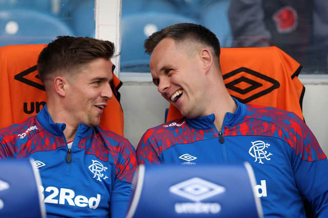 Thomson expected Shankland (right) to be Rangers' talisman before his injury.