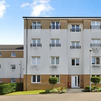 Two-bedroom Bishopbriggs flat for £205,000 has open views towards the Campsie Fells