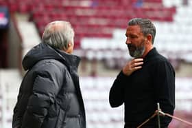 Derek McInnes returns to Tynecastle this week.