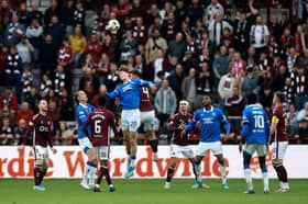 Rangers lost their last outing at Tynecastle 2-1.