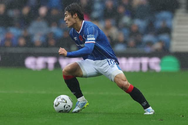 Winger is yet to get a goal for Rangers despite several shots inches from the target.