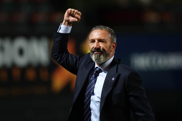 Ibrox boss has steered Rangers to seven wins and a draw in their last eight.