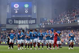 Rangers defeated Celtic 3-0 in the quarter-final to reach the next round.