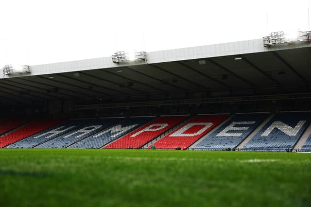 The match will take place at Scotland's National Stadium, Hampden Park.