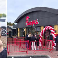 I drove an hour to Chick-fil-A's first Scottish drive-thru restaurant - here's why it wasn't worth the hype