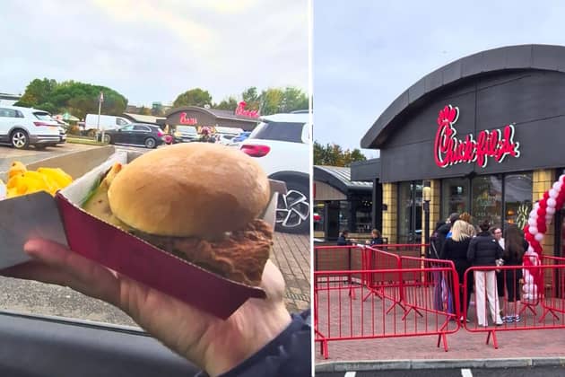 The first Scottish Chick-fil-A Drive Thru has opened in Scotland