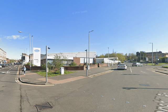 The site was a former used car showroom