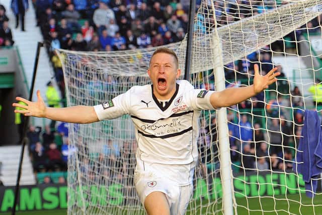 The stuff of legend as John Baird's extra-time strike sealed a 1-0 win over Ally McCoist's Rangers in the final of the Ramsdens Cup at a sold-out Easter Road. One of the crowning moments in Raith's history.