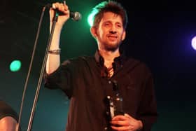 Shane MacGowan, lead singer of The Pogues