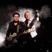 Charlie Burchill and Jim Kerr of Simple Minds. Picture: Matt Kerfante