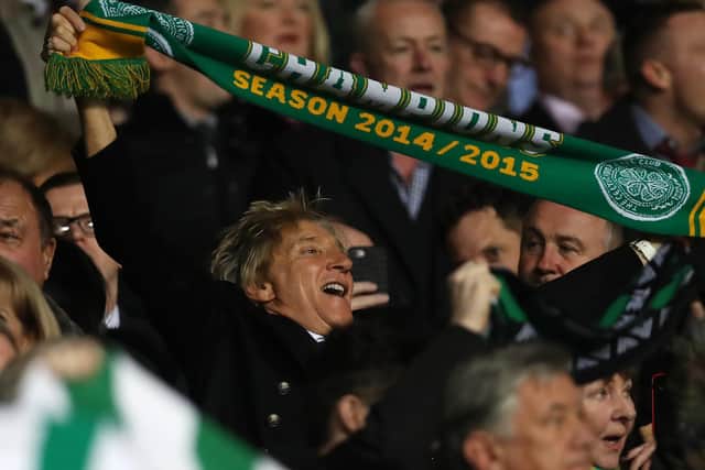 Rod Stewart is a huge Celtic supporter (Getty Images)
