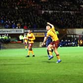 Allan Campbell scored a double for Motherwell against Ross County (Pic by Ian McFadyen)