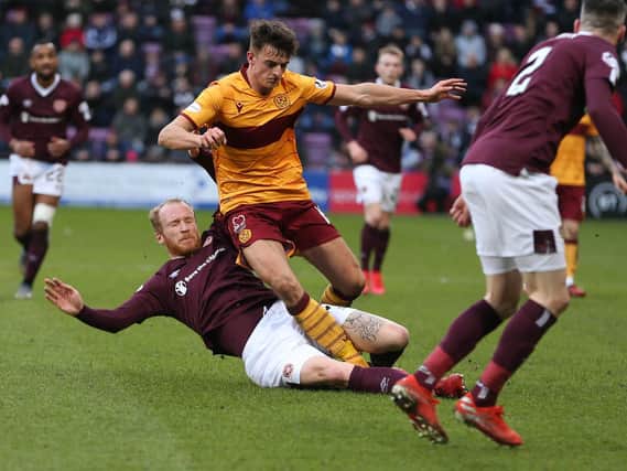 Motherwell last played against Hearts at Tynecastle on March 7 (Pic by Ian McFadyen)