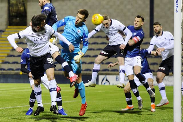 Raith Rovers and Falkirk are separated by just a point at the top of the League One table (pic: Michael Gillen)