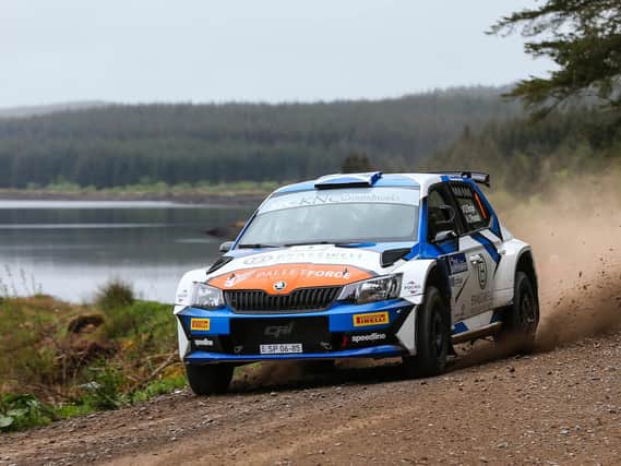 Action from last year's Scottish Rally Championship