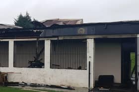 The local community is rallying round Bellshill Athletic after their fire (pic: Brian Closs)