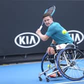 Gordon Reid in action at the Australian Open final in January (pic: Wayne Taylor/Getty Images)