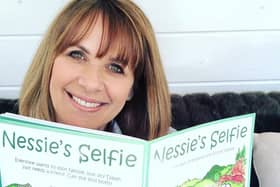 Carol Smillie has been entertaining youngsters by reading Nessie's Selfie.