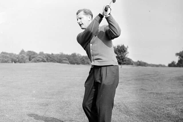 Managerial great Bobby Ancell was also a golf fan!