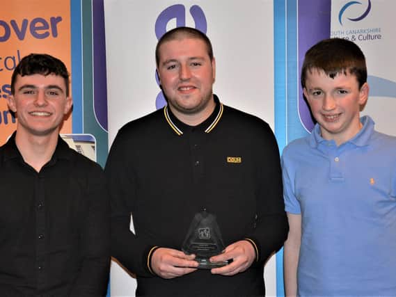 Lanark United were named Senior Team category runners-up at Friday night's Clydesdale Sports Council Sports Personality of the Year Awards