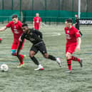 Action from last Saturday's match