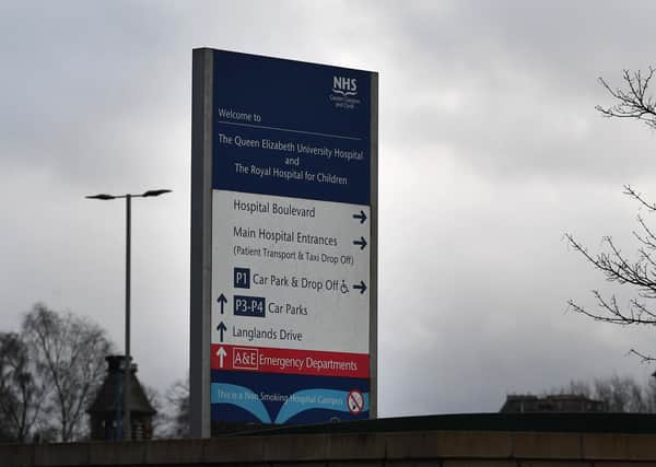 Restrictions on visitors are in place at hospitals across the Greater Glasgow and Clyde area.