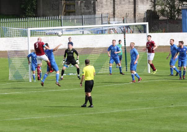 It will be some time before Kilsyth's Duncansfield Park sees further football action