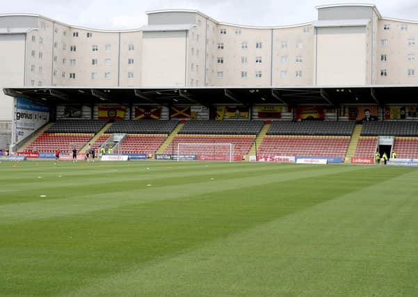 Firhill has seen its last football action for some time