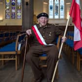 © Sandy young Photography 07970 268944

WW2 Polish war veteran Ludwik Jaszczur a solider of the Polish Corps under General Wladyslaw Anders fought at the battle of Monte Cassino alongside the famous “soldier bear” Wojtek.
After the war ended Mr Jaszczur arrived at a displacement camp in Ayrshire.
When demobilised, he began working in the local hospital making beds and feeding patients before training as a nurse. He then went on to be a surgical instrument maker for a company in Edinburgh.
His repairing skills impressed his bosses and he soon advanced to fixing typewriters and office machinery at Remington for nearly half a century.

Now 93 Ludwik still runs his own shop in Edinburgh, repairing zips and locks for leather handbags.
Ludwick is pictured in Greyfrier's Church, Edinburgh in his uniform.


E: sandy@scottishphotographer.com
W: www.scottishphotographer.com

**Editorial use only**no photo sales**no marketing** credit must read scottishphotographer.com**