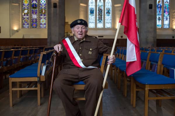 Sandy Young’s entry featured Polish war hero Ludwik Jaszczur.