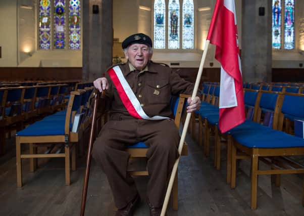 © Sandy young Photography 07970 268944
WW2 Polish war veteran Ludwik Jaszczur a solider of the Polish Corps under General Wladyslaw Anders fought at the battle of Monte Cassino alongside the famous “soldier bear” Wojtek.
After the war ended Mr Jaszczur arrived at a displacement camp in Ayrshire.
When demobilised, he began working in the local hospital making beds and feeding patients before training as a nurse. He then went on to be a surgical instrument maker for a company in Edinburgh.
His repairing skills impressed his bosses and he soon advanced to fixing typewriters and office machinery at Remington for nearly half a century.
Now 93 Ludwik still runs his own shop in Edinburgh, repairing zips and locks for leather handbags.
Ludwick is pictured in Greyfrier's Church, Edinburgh in his uniform.
E: sandy@scottishphotographer.com
W: www.scottishphotographer.com
**Editorial use only**no photo sales**no marketing** credit must read scottishphotographer.com**
