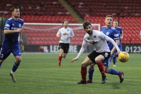 Clyde and Peterhead were both threatened with relegation in a three-division set-up