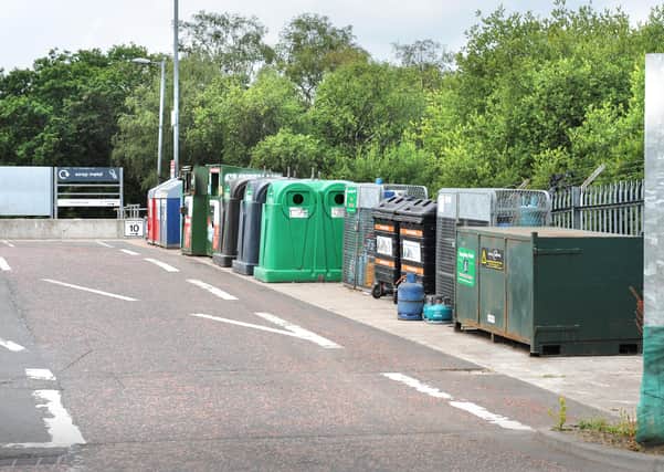 Photograph Jamie Forbes 17.7.13  BISHOPBRIGGS. Mavis Valley recycling centre.