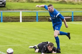 Skipper Cammy Lawson is staying at Lanark United