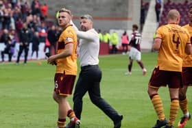 Robbo led Motherwell to third place after 30 games of the 2019-20 Scottish Premiership (Pic by Ian McFadyen)