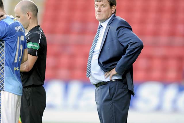 Tommy Wright is odds on favourite to be next manager of his country (Pic by Michael Gillen)