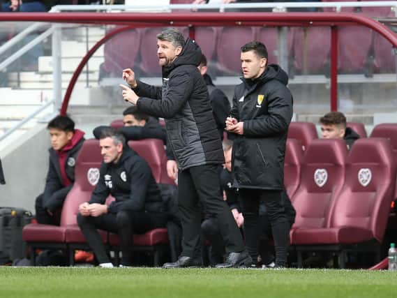 Stephen Robinson last took charge of Motherwell against Hearts at Tynecastle way back on March 7 (Pic by Ian McFadyen)
