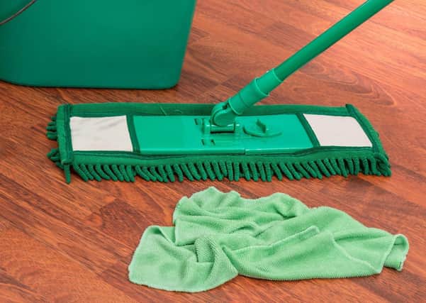 The GMB Union questioned whether cleaning closed schools could be classed as essential work.