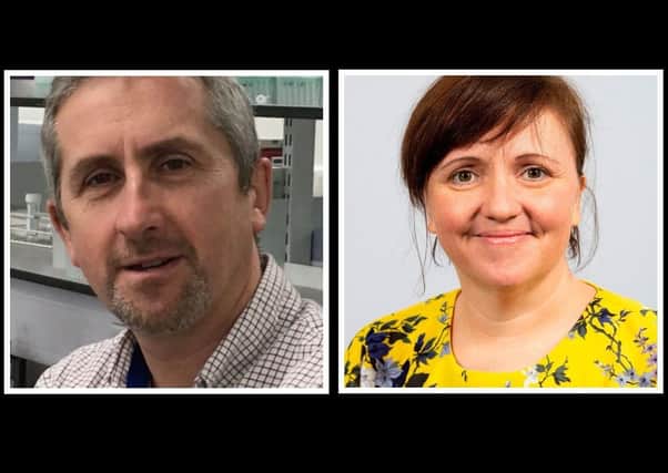 Andrew Smith and Emma Thomson are involved in leading the vaccine trials in Glasgow.