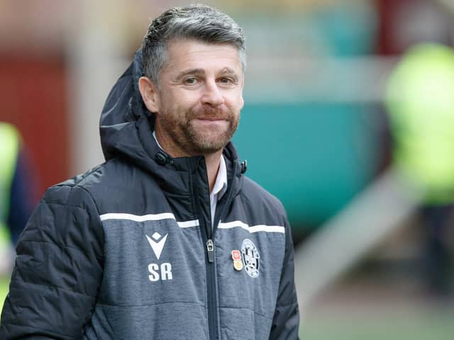 Stephen Robinson has been Motherwell manager since 2017