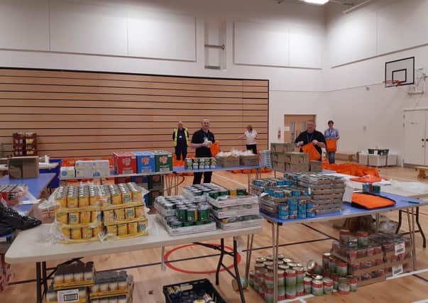 The team, based at Maidenhill Primary, have been working hard to ensure children continue to receive their free school meals.