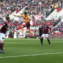 Hearts and Motherwell could be squaring off again in a 14-team Premiership next season (Pic by Ian McFadyen)