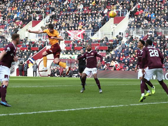 Hearts and Motherwell could be squaring off again in a 14-team Premiership next season (Pic by Ian McFadyen)