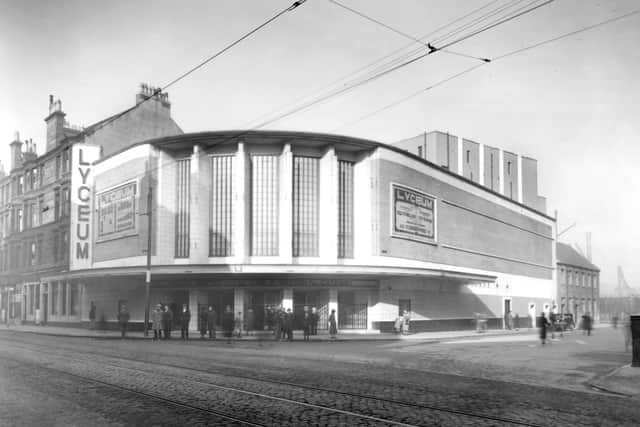 The Lyceum in more prosperous times, shortly after opening in 1938.