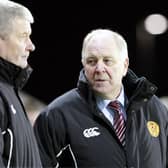 Craig Brown (right) and assistant Archie Knox bossed Well for a year from December 2009