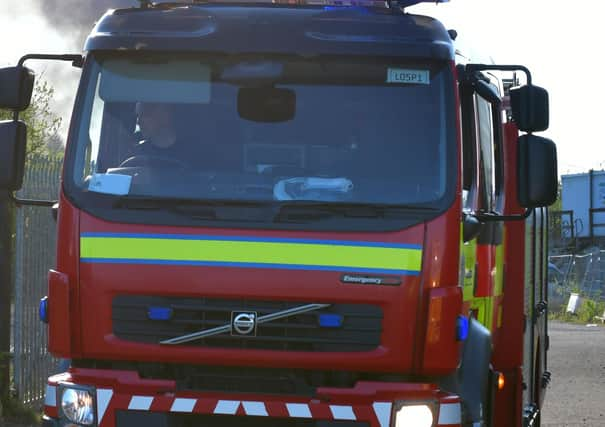 06-05-2020. Picture Michael Gillen. HIGH BONNYBRIDGE. Day 44 of UK wide coronavirus lockdown. High Bonnybridge fire in the location of Angus Braidwood & Son scrap yard, transfer station and recycling centre.