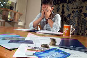 A mountain of debt...is piling up for people across Scotland due to Covid-19, causing many to worry about the future.