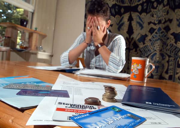 A mountain of debt...is piling up for people across Scotland due to Covid-19, causing many to worry about the future.